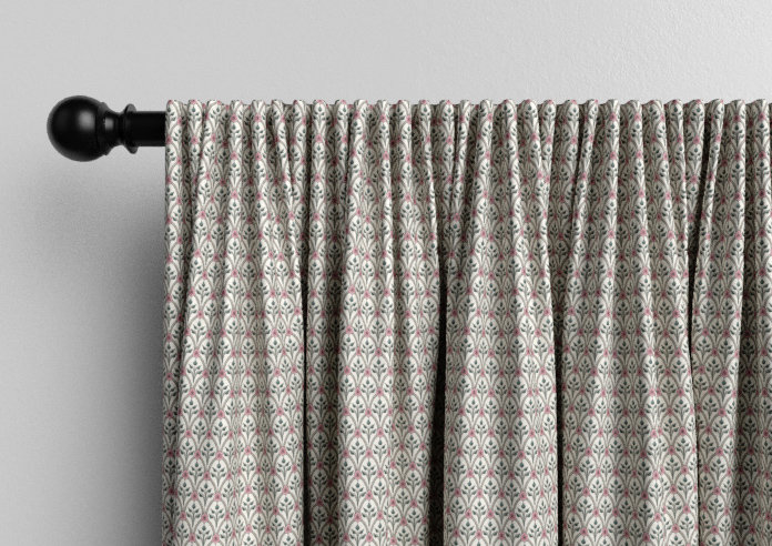 Adelaide, Tudors Rosies Pink - Made to Measure Curtains - Image 9
